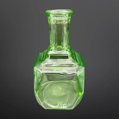 Uranium Glass Decanter
