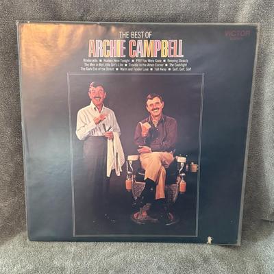 Sale Photo Thumbnail #374: "The Best Of Archie Campbell". 
Here's some information about this album:
Artist: Archie Campbell, known as an American comedian, singer-songwriter, and a regular on the popular TV show Hee Haw.
Release Year: This compilation album was released in 1970.
L