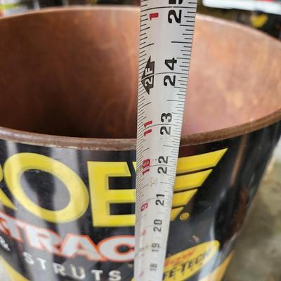 Monroe Reflex Shcoks & Struts Large Metal Can Garage Man Cave