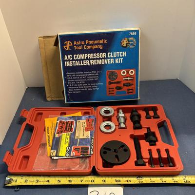 A/C Compressor Clutch Installer/Remover Kit