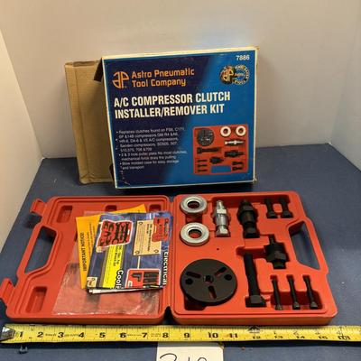 A/C Compressor Clutch Installer/Remover Kit