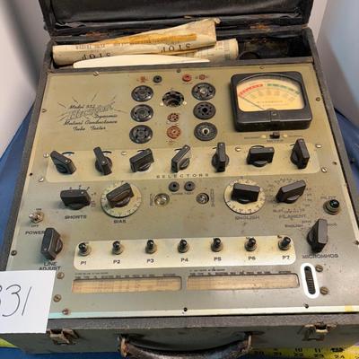 Hickok model 532 dynamic Mutual Conductance Tube Tester