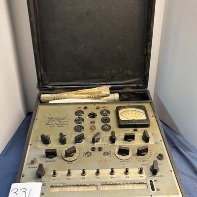 Hickok model 532 dynamic Mutual Conductance Tube Tester