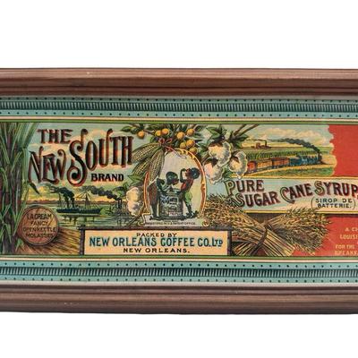 Framed Vintage Louisiana Cane Syrup Labels – New South & Acadia