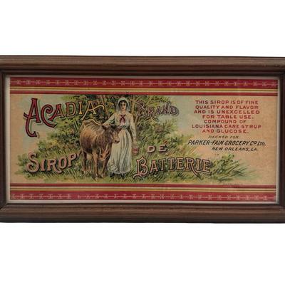 Framed Vintage Louisiana Cane Syrup Labels – New South & Acadia