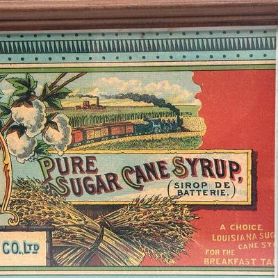 Framed Vintage Louisiana Cane Syrup Labels – New South & Acadia
