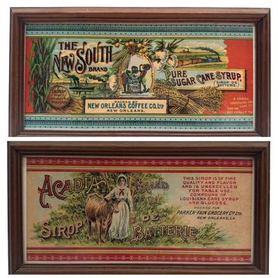 Framed Vintage Louisiana Cane Syrup Labels – New South & Acadia