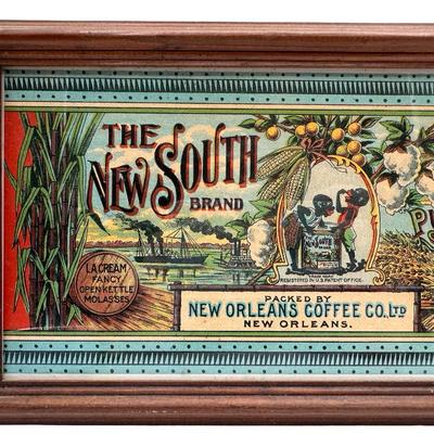 Framed Vintage Louisiana Cane Syrup Labels – New South & Acadia