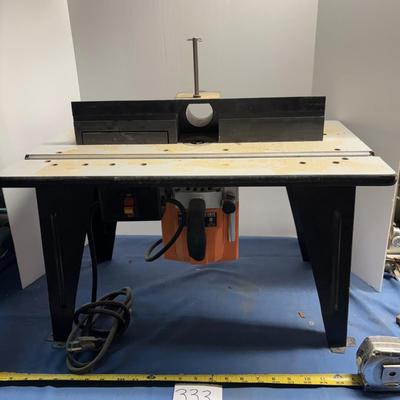 Bench Top Router Table
