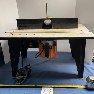 Bench Top Router Table