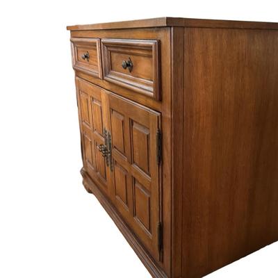 Thomasville Wood Cabinet with Drawers