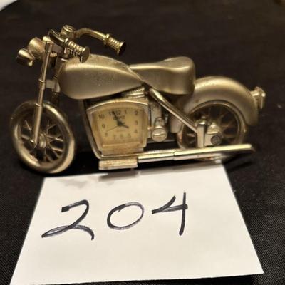 Vintage Motorcycle Clock
