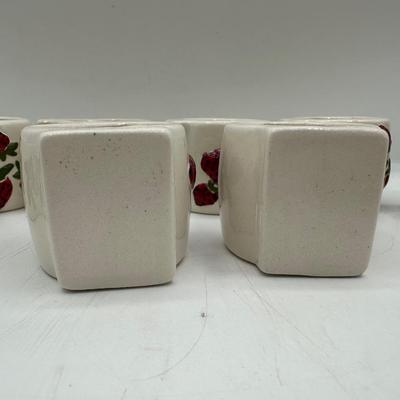 Strawberry Napkin Rings - Set of 9