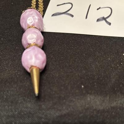 Pencil Necklace