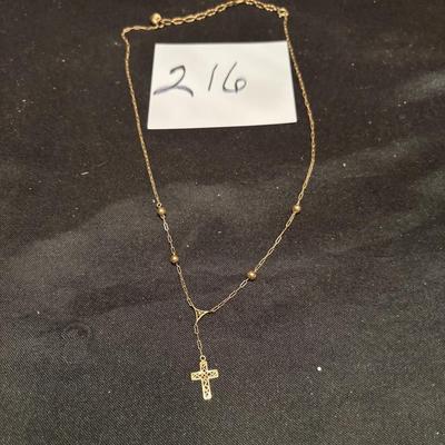 Vintage Cross Necklace