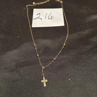 Vintage Cross Necklace
