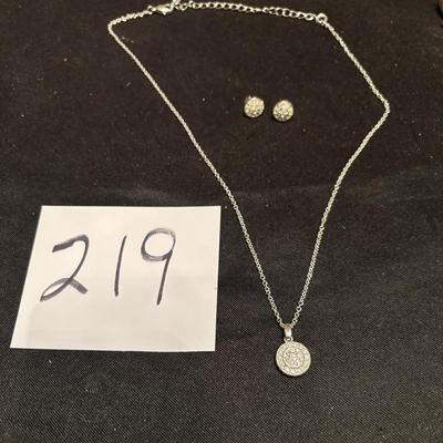 Necklace and Earrings
