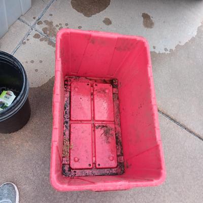 STORAGE TOTES, 5 GALLON BUCKETS AND MORE