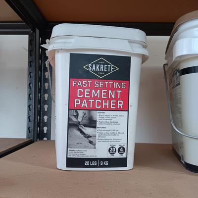 CEMENT PATCHER AND PAVER SETTER