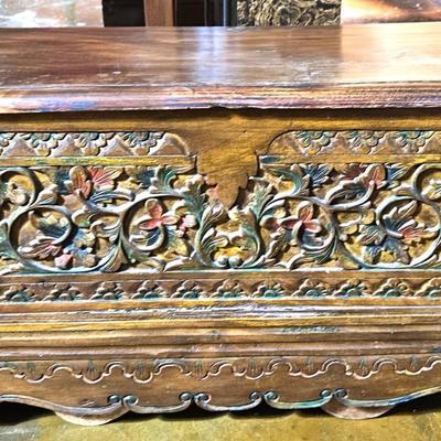 Antique Blanket Chest, 29 1/2W, 17H, 14D