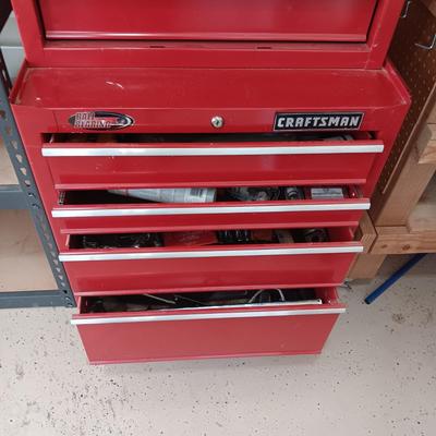 CRAFTSMAN 2 PIECE LOCKING TOOL CHESTS WITH KEYS