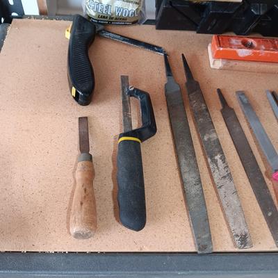 METAL FILES, HAND SAWS AND MORE