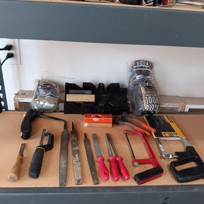 METAL FILES, HAND SAWS AND MORE