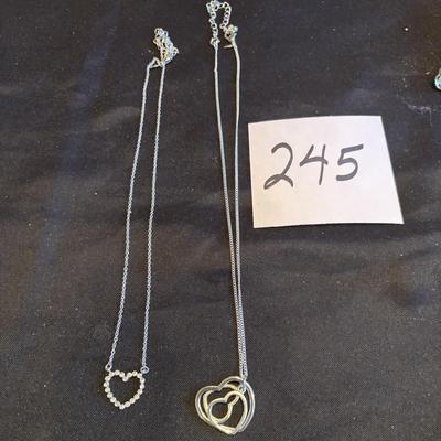 Heart Necklace Lot