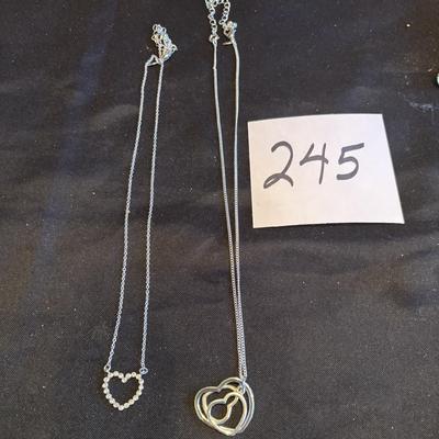 Heart Necklace Lot