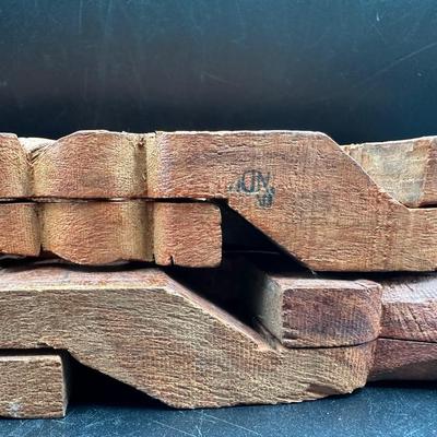 Vintage Hand Carved Wooden Folding Book Stand India Shesham Wood