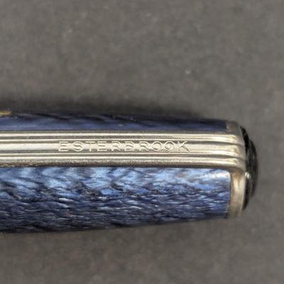 Mid Century Easterbrook SJ Fountain Pen In Blue NIB 1550 - Untested