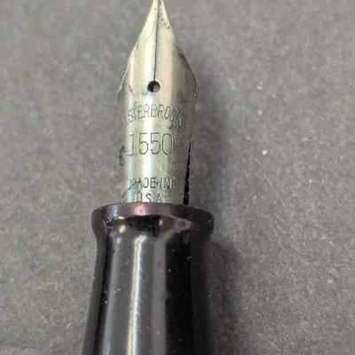 Mid Century Easterbrook SJ Fountain Pen In Blue NIB 1550 - Untested