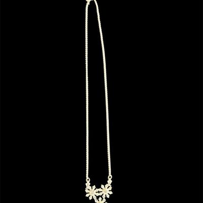Sterling Silver Snowflake Necklace