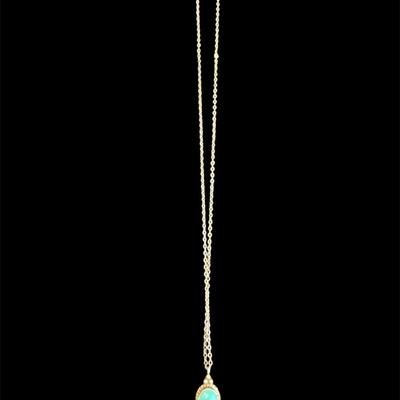 Sterling Silver Turquoise Necklace