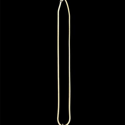 Sterling Silver “E” Pendant Necklace