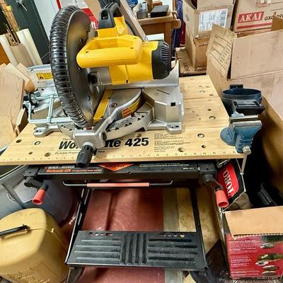 Newer Dewalt saw on stand