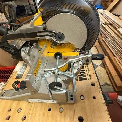 Newer Dewalt saw on stand
