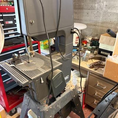 Sears Craftsman 12” Band Saw Sander on stand