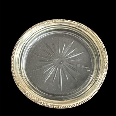 Sterling Silver Coaster