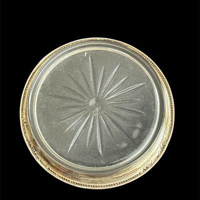 Sterling Silver Coaster