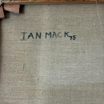 Vintage Ian Mack 1975 Original - Tennis
