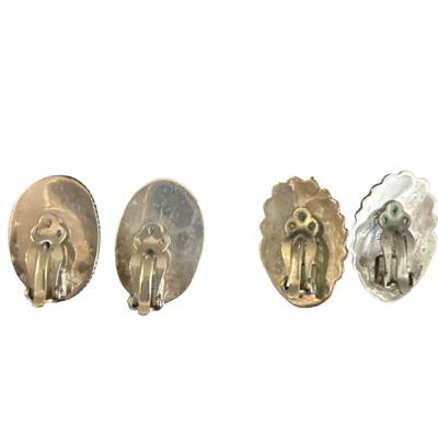 Sterling Silver Clip On Earrings