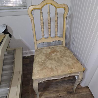 White chair