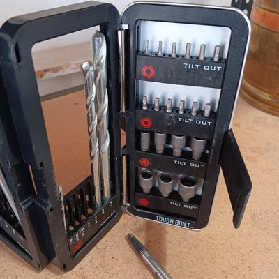 MANY DRILL ATTACHMENTS