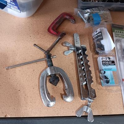 PLUMBING HARDWARE AND TOOLS