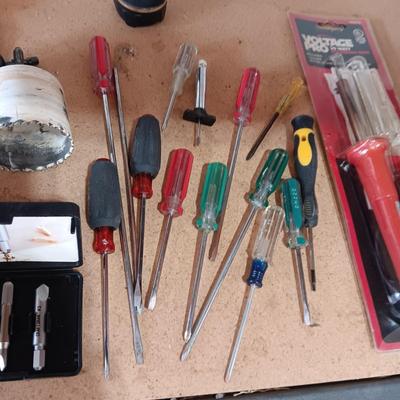 A VARIETY OF TOOLS AND ACCESSORIES