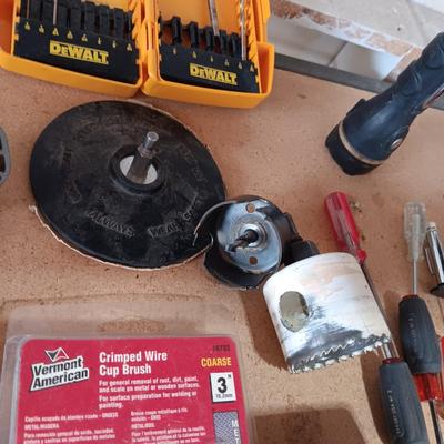 A VARIETY OF TOOLS AND ACCESSORIES