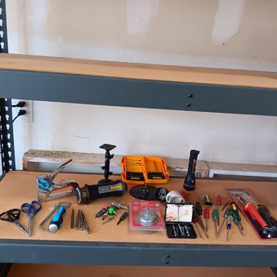 A VARIETY OF TOOLS AND ACCESSORIES