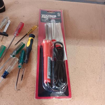 A VARIETY OF TOOLS AND ACCESSORIES