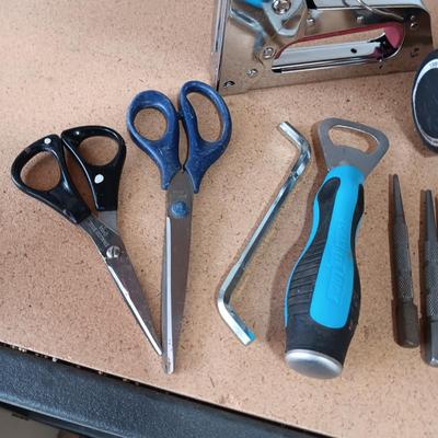 A VARIETY OF TOOLS AND ACCESSORIES
